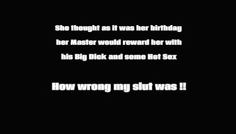 Old dutch sub slut: ordered to masturbate on her day