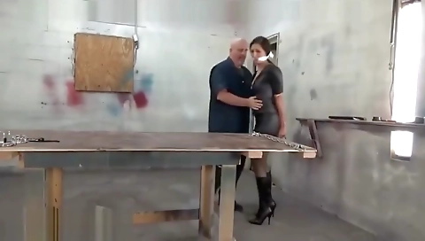 Busty blonde with a large natural ass and a perfect body